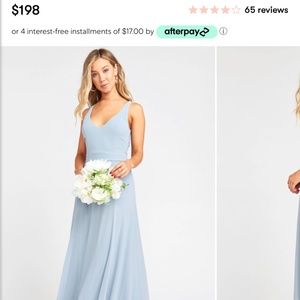 Show Me Your MuMu Bridesmaid Dress - Dusty Blue